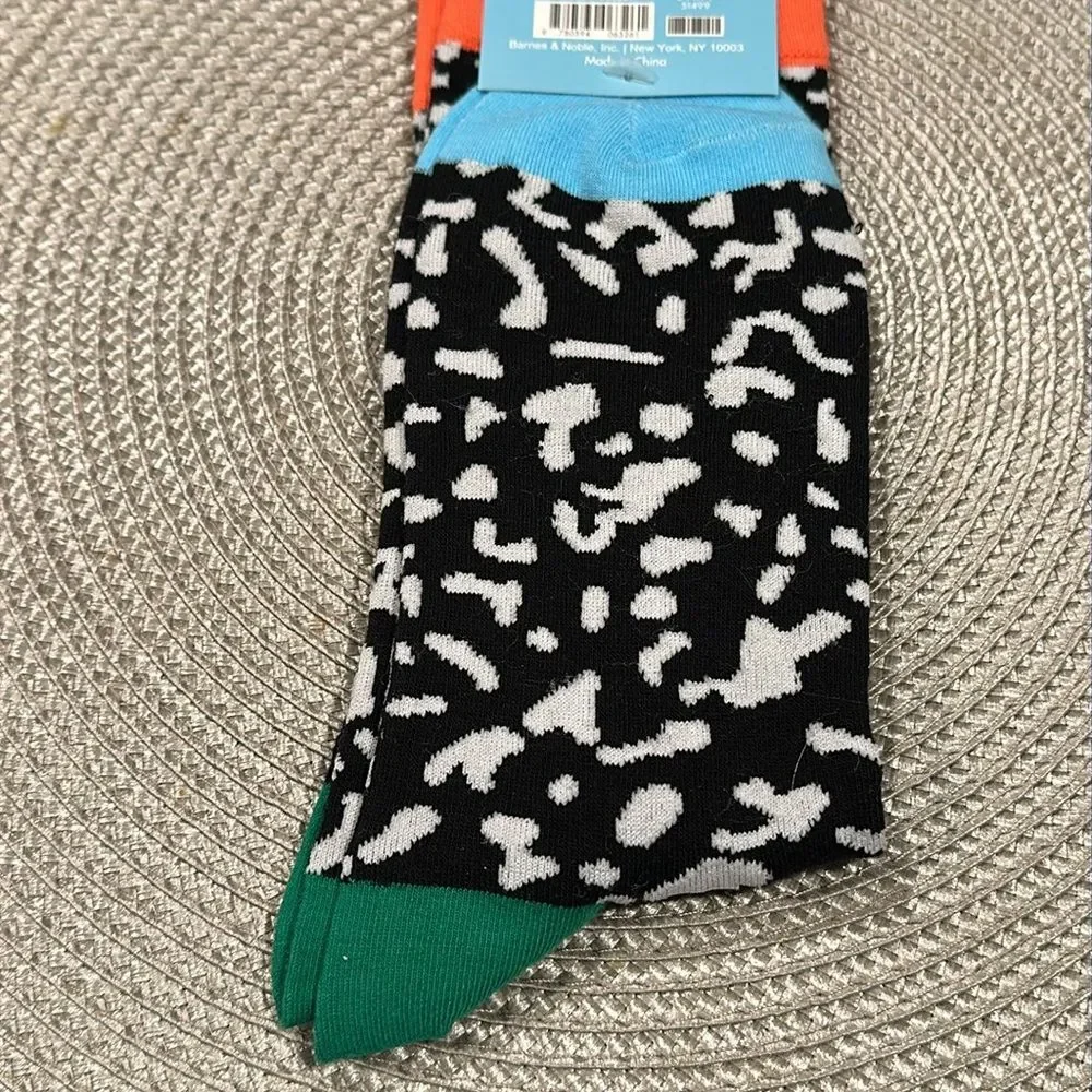 Paper Source Composition Socks NEW Unisex Crew Adult Socks